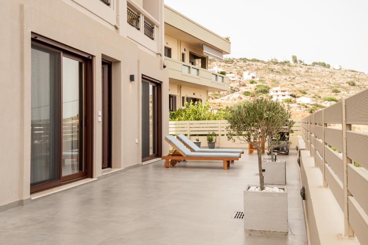 Thyme Sea View Apartments By 8Essentially Souda Exteriör bild